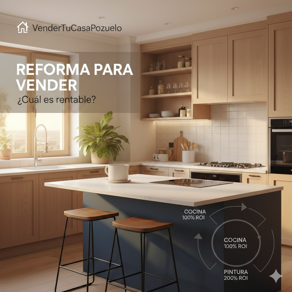 Reforma para vender en Pozuelo se recupera la inversion