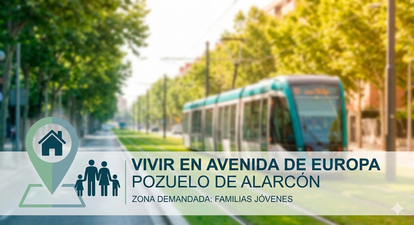 Avenida de Europa El Oasis que todas las familias jóvenes buscan en Pozuelo