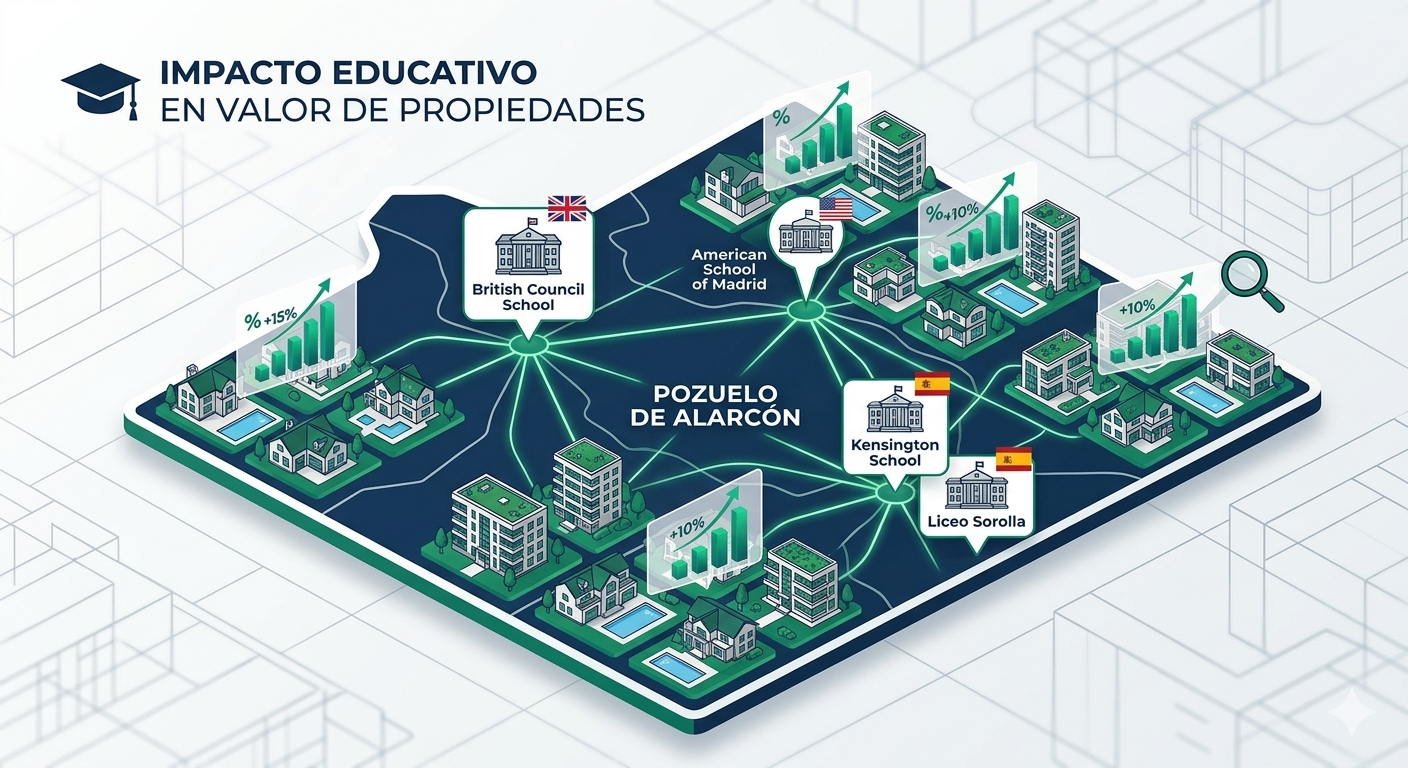 Colegios Internacionales en Pozuelo vender tu casa